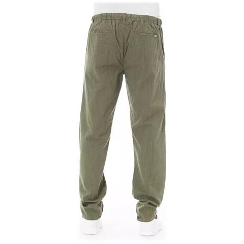 Jeans E Pantaloni In Cotone Militare - W50 - Foto 3