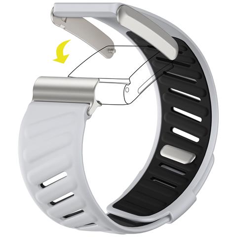 Cinturino In Silicone Per Whoop Strap 4.0 Black+grey - Foto 2