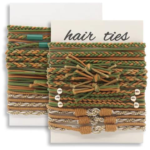 Elastici Per Capelli Intrecciati Bohemien - Confezione Da 12   Model 5 - Foto 4