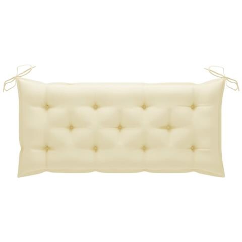 Lusso Casadino -  Panca Da Giardino Con Cuscino 120 Cm In Bambù - Foto 8