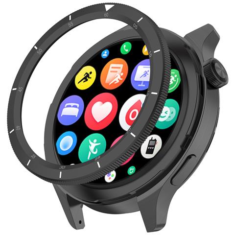 Lunetta In Acciaio Inossidabile Per Xiaomi Watch S4/s3 Scala Argento - Foto 1