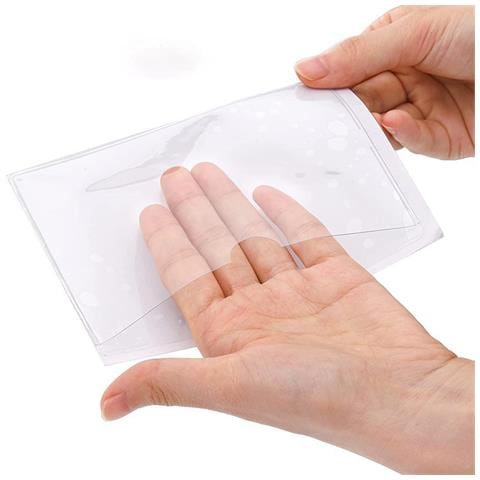Tasche Per Etichette Autoadesive Porta Etichette Trasparenti 10 Pezzi 3xl - Foto 1