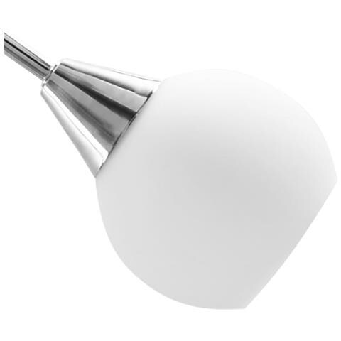 Lusso Casadino - Lampadario Con Paralumi In Ceramica 5 Lampadine E14 A Coppa - Foto 8