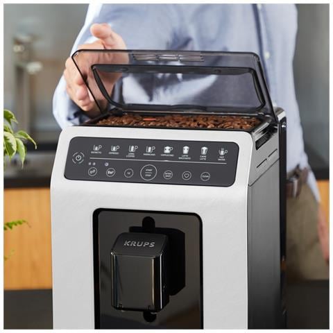 Macchina da Caffè Espresso Automatica EcoDesign EA897A10 Serbatoio 2.3 Lt. Potenza 1450 Watt Colore Nero Grigio - Foto 2