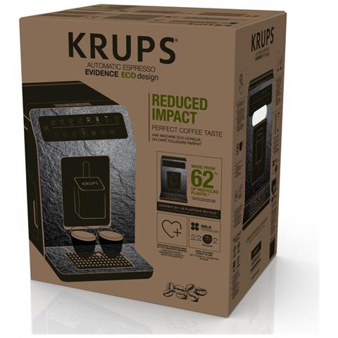 Macchina da Caffè Espresso Automatica EcoDesign EA897A10 Serbatoio 2.3 Lt. Potenza 1450 Watt Colore Nero Grigio - Foto 9