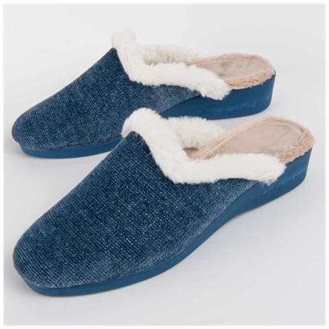 Pantofole Northome Carlpier Blu Blu Tessuto - Foto 1