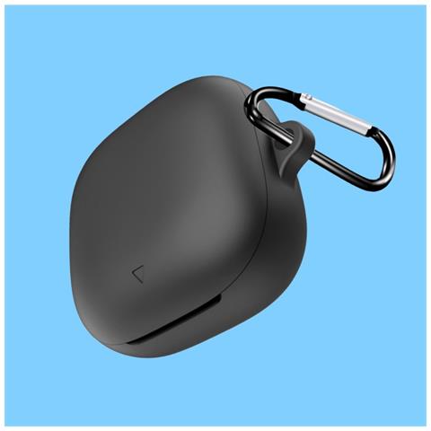 Custodia Protettiva In Silicone Compatibile Con Auricolari Soundcore Liberty 5 - Anti-graffio, Antiurto Black - Foto 2
