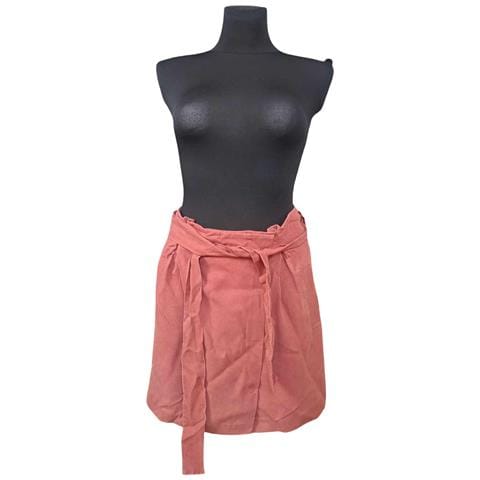 River Island Gonna Midi Comoda Elegante Con Cintura Rosa Taglia 36 - Foto 1