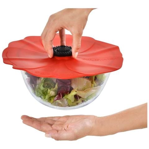 Set Di 4 Coperchi Ermetici In Silicone: 10 - 15 - 23 - 28 Cm - 2998eu - Foto 2