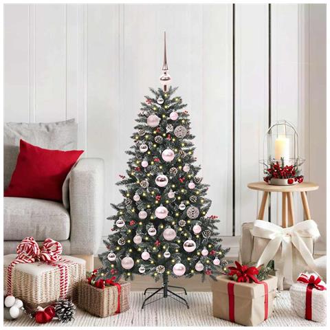 Albero di Natale artificiale con 150 LED Verde 120 cm - Foto 2