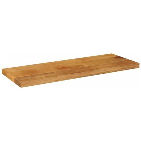 Piano per Tavolo 90x40x3,8 cm Rettangolare Legno Massello Mango - Foto 2