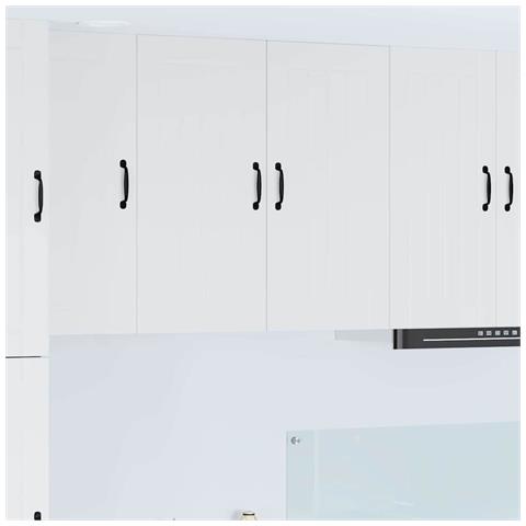 Mobile da cucina Bianco 80 x 31 x 80 cm Legno multistrato - Foto 2