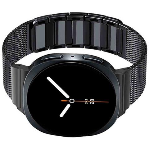 Cinturino Magnetico In Acciaio Inossidabile Compatibile Con Samsung Watch8/8 Classic - Vari Colori Black - Foto 2