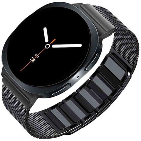 Cinturino Magnetico In Acciaio Inossidabile Compatibile Con Samsung Watch8/8 Classic - Vari Colori Black - Foto 3