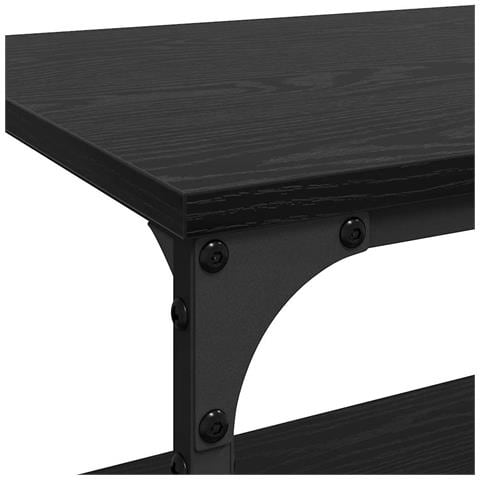 Carrello da Cucina Rovere Nero 60 x 41 x 76 cm - Foto 9