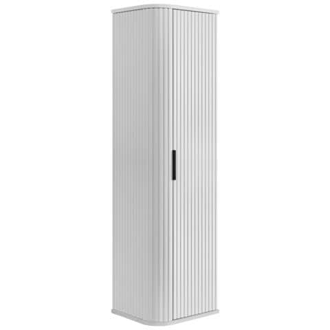 | Armadio alto 139 cm - bianco - mobili da bagno, mobili da bagno, armadio alto da bagno, armadio bianco da bagno, cassettiera da bagno - Foto 1