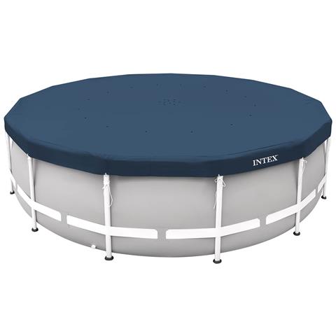 Copertura per piscina Ø457 x 20 cm Rotondo PVC e PET - Foto 5