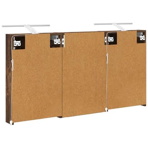 Set di Armadi da Bagno con porta 3 pcs 120 x 10,5 x 60,5 cm - Foto 9