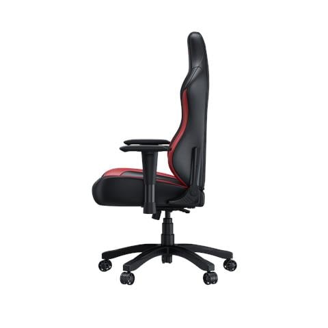 Luna Poltrona per gaming Seduta imbottita Nero, Rosso - Foto 2
