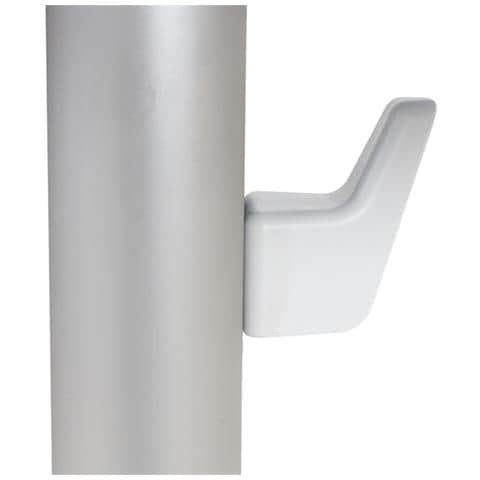 Gancio Portaoggetti Colore Bianco - Foto 2