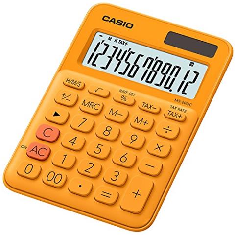 calcolatrice da tavolo ms-20uc arancio casio - Foto 1