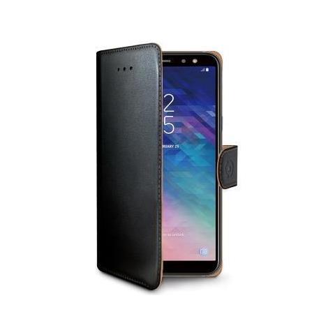 Custodia Wally per Galaxy A6 (2018) - Nero - Foto 1