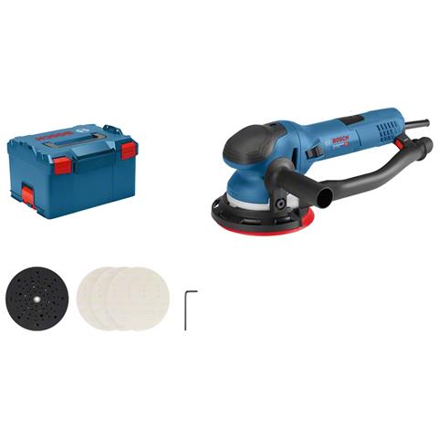 Professional 0601257101 Levigatrice roto-orbitale Get 75-150 (750 W, Ø platorello: 150 mm, in Valigetta L-BOXX)  - Foto 1