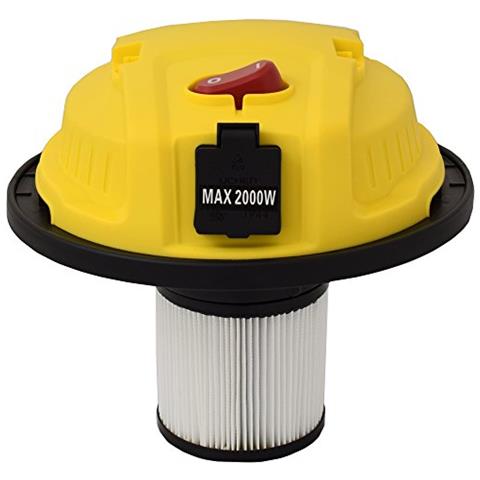 Syntrox Germany Taifun - Aspirapolvere Industriale, 30 Litri, In Acciaio Inox, Con Presa - Foto 2