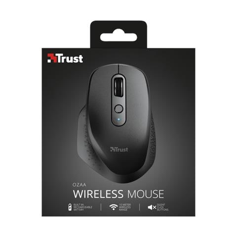 Mouse Wireless Ozaa Ottico 6 Tasti 2400 DPI Colore Nero - Foto 9
