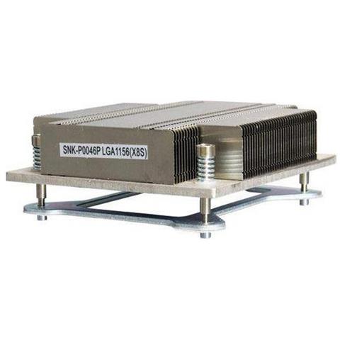 SNK-P0046P, Radiatore, Processore, Socket H (LGA 1156), Grigio, Alluminio, 95 x 95 x 27 mm - Foto 1