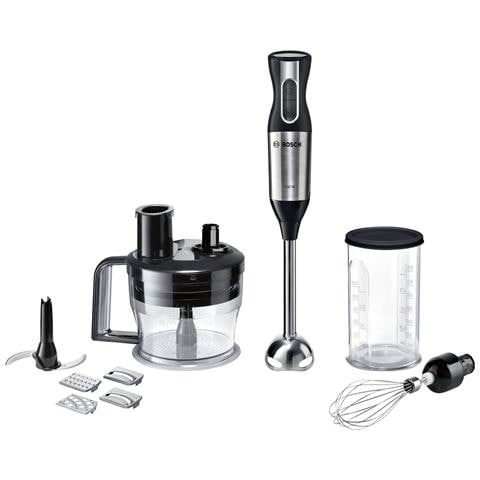 BOSCH Frullatore ad Immersione MSM6S90B Potenza 750 Watt Colore Nero / Silver