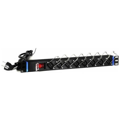 Ds-8pdu-c13 Unità Di Distribuzione Dell'energia (pdu) 8 Presa (e) Ac 1u Nero - Foto 1