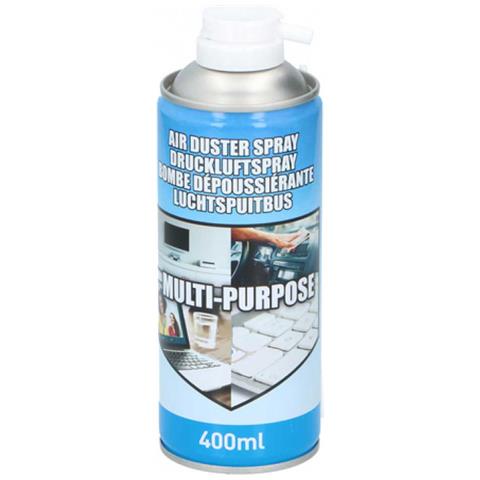 Bomboletta Aria Compressa Air Duster Pulizia Polvere Tastiera Pc Computer 400ml - Foto 2