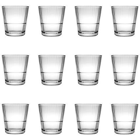 Bicchieri Cocktails, Bicchieri Da Whisky 12 Set - Grande Sunray, 390 Ml - Foto 1