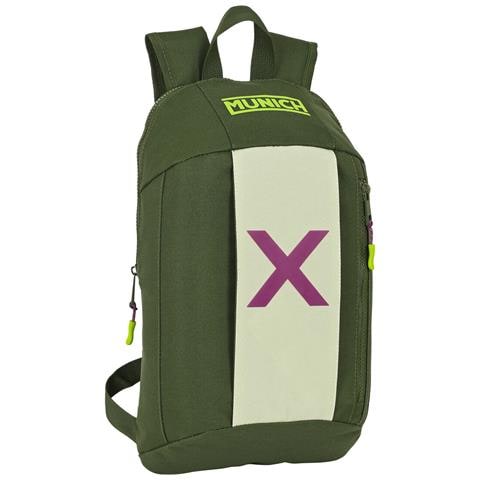 Zaino Bright Khaki Mini Verde 22 X 39 X 10 Cm - Foto 1