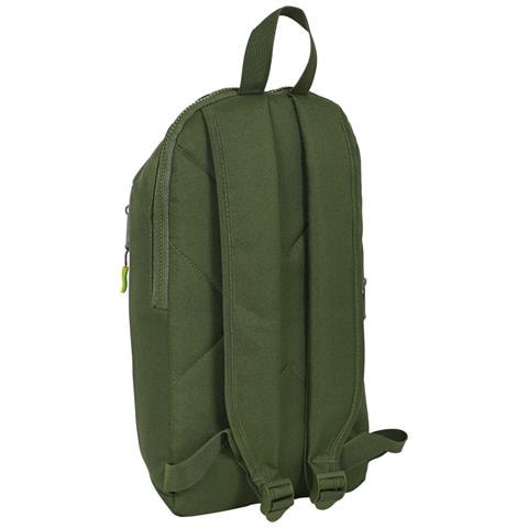 Zaino Bright Khaki Mini Verde 22 X 39 X 10 Cm - Foto 2