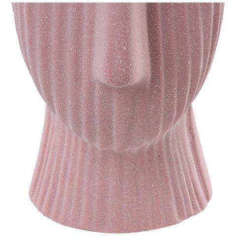 Vaso Da Fiori Pallini Gres Porcellanato 24 Cm Rosa Pesca - Foto 2