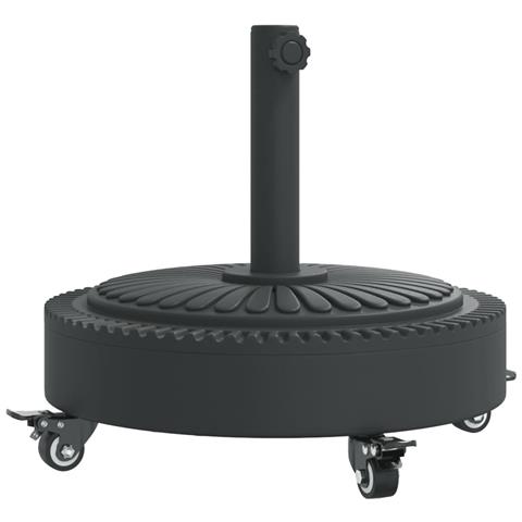 Base per Ombrellone con Ruote per Pali Ø38/48 mm 27 kg Rotonda - Foto 2