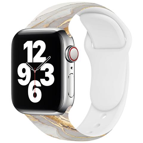 Set Da 4 Cinturini P. Apple Watch 42/44/45/49 Mm Gamma Cosmos In Tpu, Multicolore - Foto 2