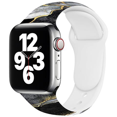 Set Da 4 Cinturini P. Apple Watch 42/44/45/49 Mm Gamma Cosmos In Tpu, Multicolore - Foto 3