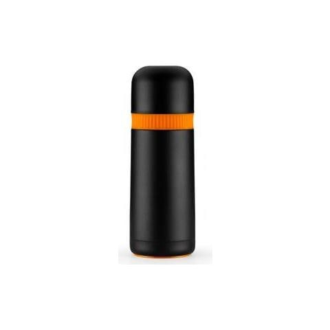 Termus per Liquidi A198105 da 0.8 Litri in Acciaio Inox Colore Nero / Arancione - Foto 1