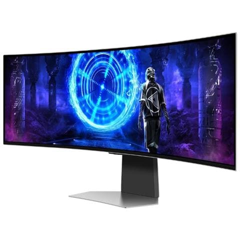 Monitor 49" OLED OLED Odyssey G9 LS49DG950SUXEN Dual QHD 5120 x 1440 Pixel Tempo di Risposta 0,03 ms Frequenza di Aggiornamento 240 (Hz) - Foto 1
