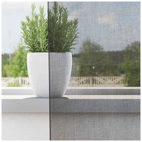 Tende In Voile Con Occhielli 2 Pz Grigio Scuro 140x175 Cm - Foto 3