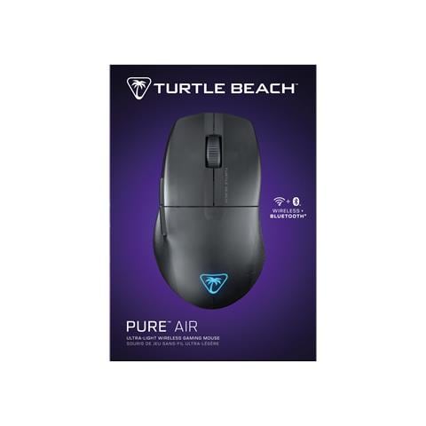 Mouse da gioco RGB wireless Pure Air ergonomico e ultraleggero, con sensore ottico a 26K DPI, dotato di batteria da 125 ore, sistema wireless doppio, switch ottici TITAN, Bluetooth e illuminazione RGB. Guscio semitrasparente Nero - Foto 2