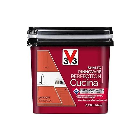 Smalto Rinnovare Perfection Cucina 750ml Arancio Satinato - Foto 1