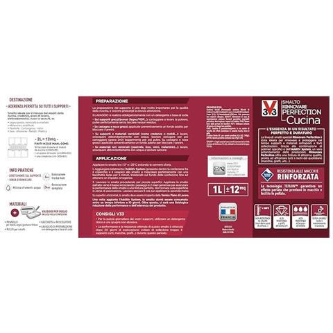 Smalto Rinnovare Perfection Cucina 750ml Arancio Satinato - Foto 4