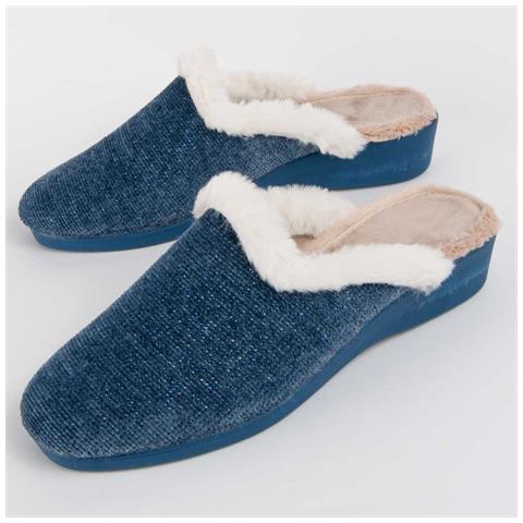 Pantofole Northome Carlpier Blu Blu Tessuto - Foto 1