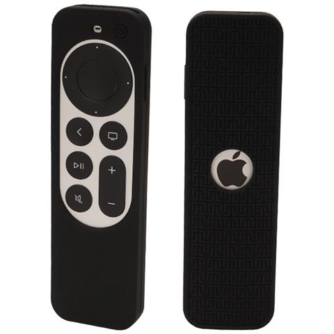 Custodia Protettiva In Silicone Per Telecomando Apple Tv 4k Black - Foto 1