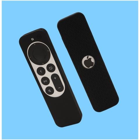 Custodia Protettiva In Silicone Per Telecomando Apple Tv 4k Black - Foto 2