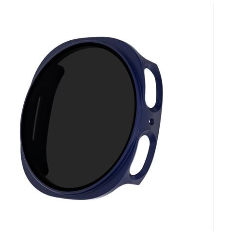 Custodia Protettiva Anti-spionaggio 44mm Compatibile Con Samsung Watch8, Pc Resistente, Colore Blu Scuro Blue M - Foto 1